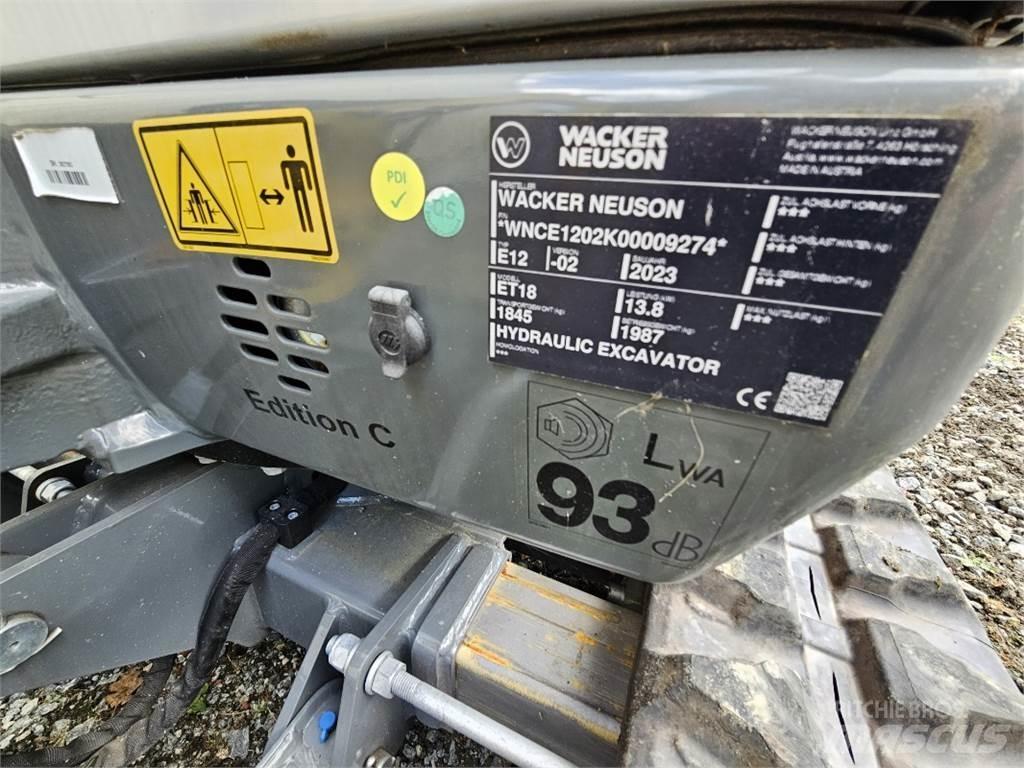 Wacker ET 18 Minikoparki