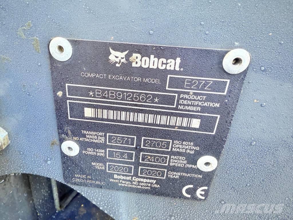 Bobcat E 27z Minikoparki