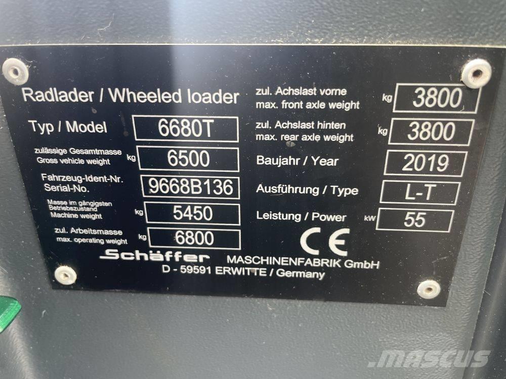 Schäffer 6680T Ładowarki rolnicze