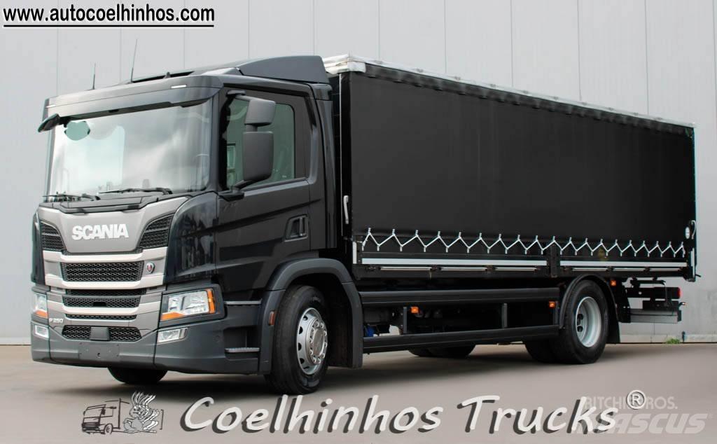 Scania P 250 Ciężarówki firanki