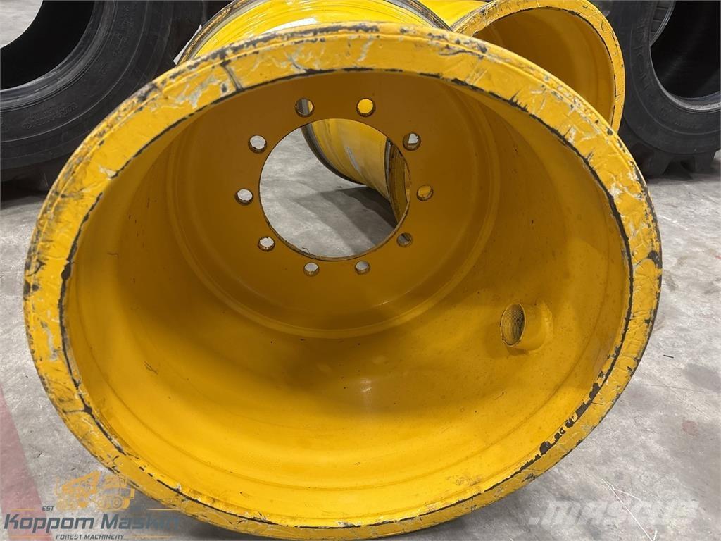 Rottne H8 24x26,5 Opony, koła i felgi