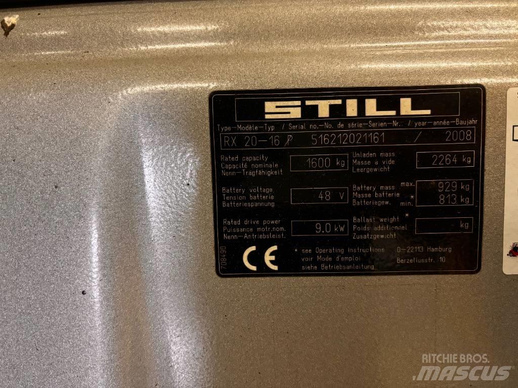 Still RX 20-16 Wózki elektryczne