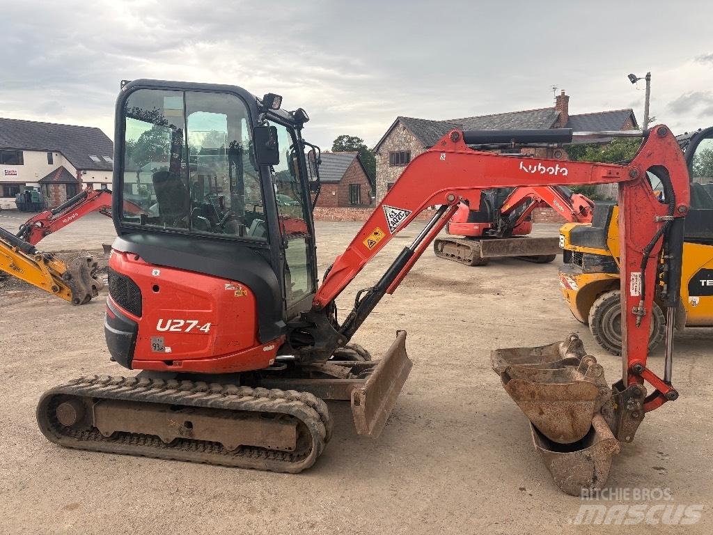 Kubota U 27-4 Minikoparki