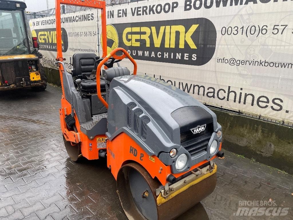 Hamm HD 8 VV Walce dwubębnowe