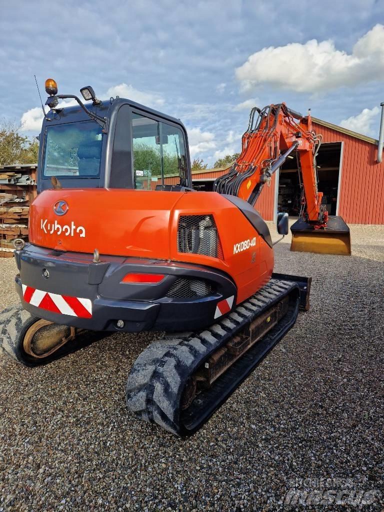 Kubota KX080-4 Minikoparki