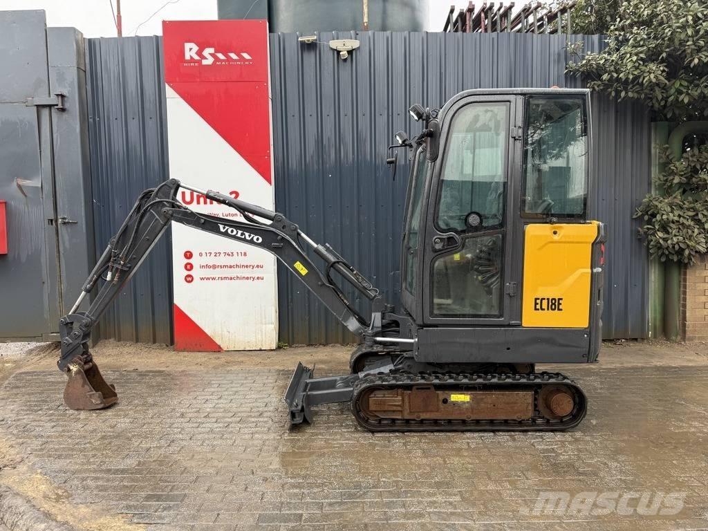 Volvo EC18E Minikoparki