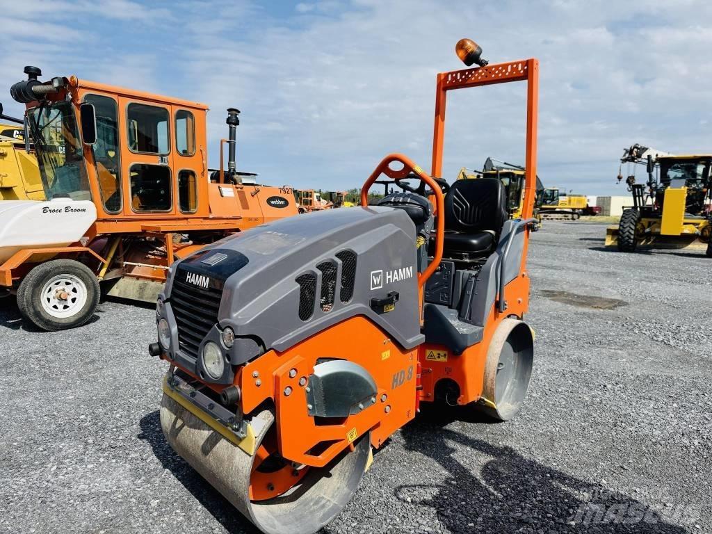 Hamm HD 8 VV Walce dwubębnowe