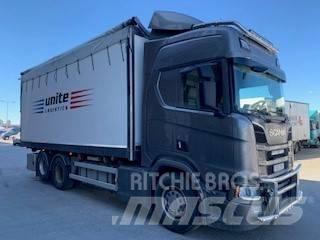 Scania R580 Flisbil Pojazdy do transportu zrębki