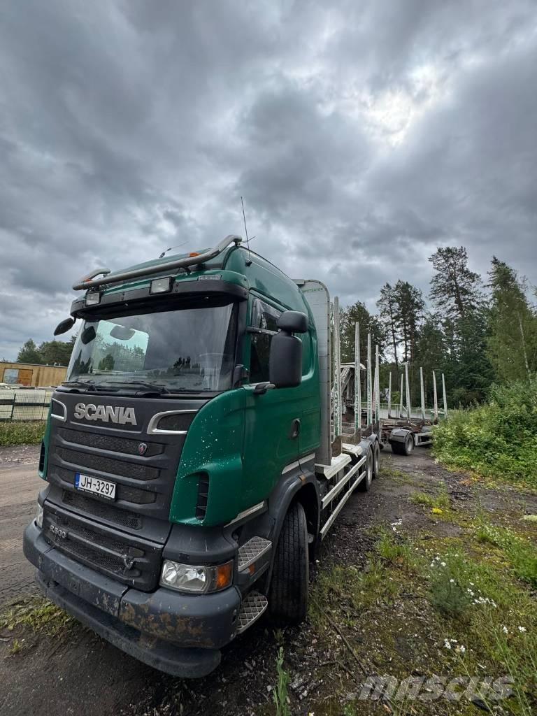 Scania R 500 Samochody do przewozu drewna