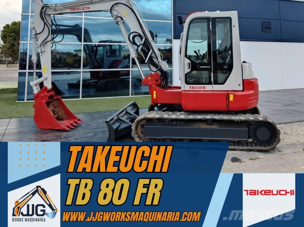 Takeuchi TB 80 FR Midikoparki  7t - 12t