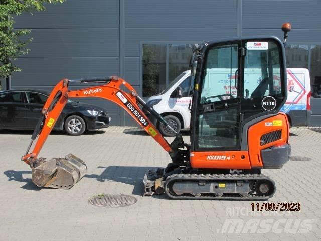 Kubota KX 019-4 Minikoparki