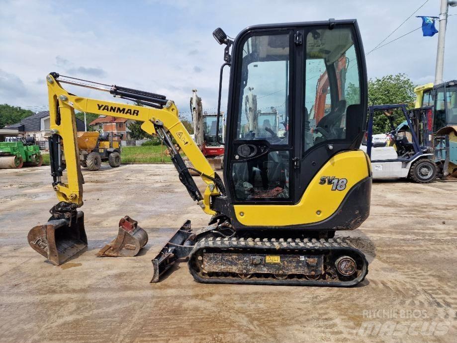 Yanmar SV 18 Minikoparki