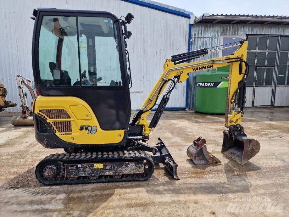 Yanmar SV 18 Minikoparki