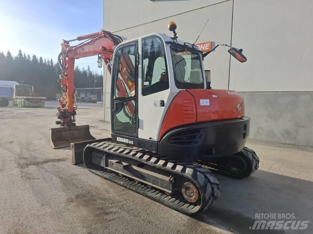 Kubota KX 080-3 Midikoparki  7t - 12t