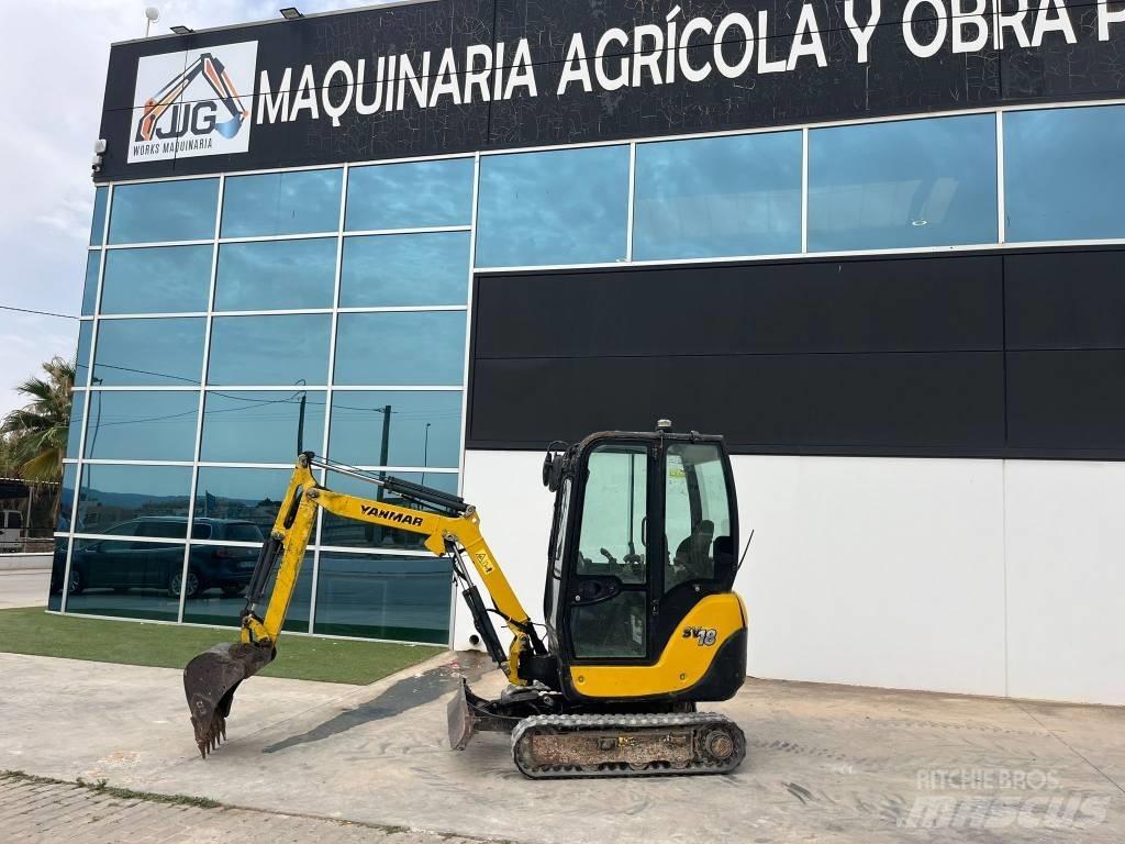Yanmar SV 18 Minikoparki