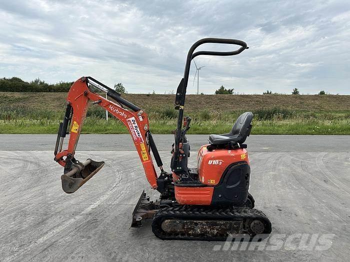Kubota U10-3 Koparki gąsienicowe