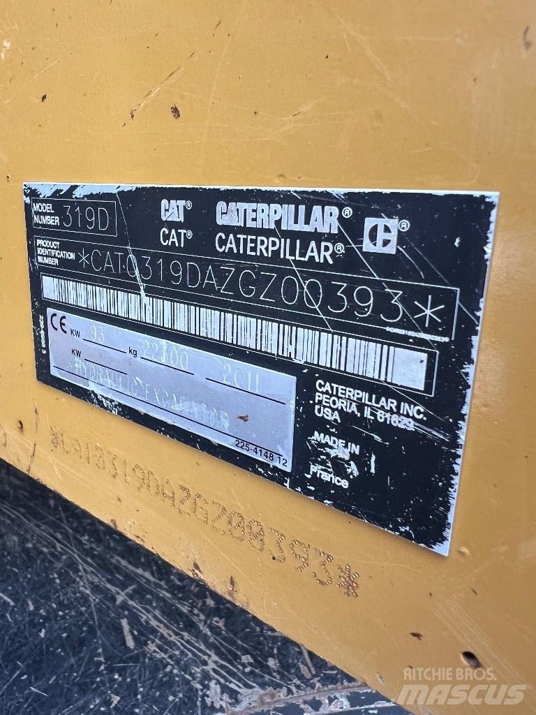 CAT 319 D L Koparki gąsienicowe