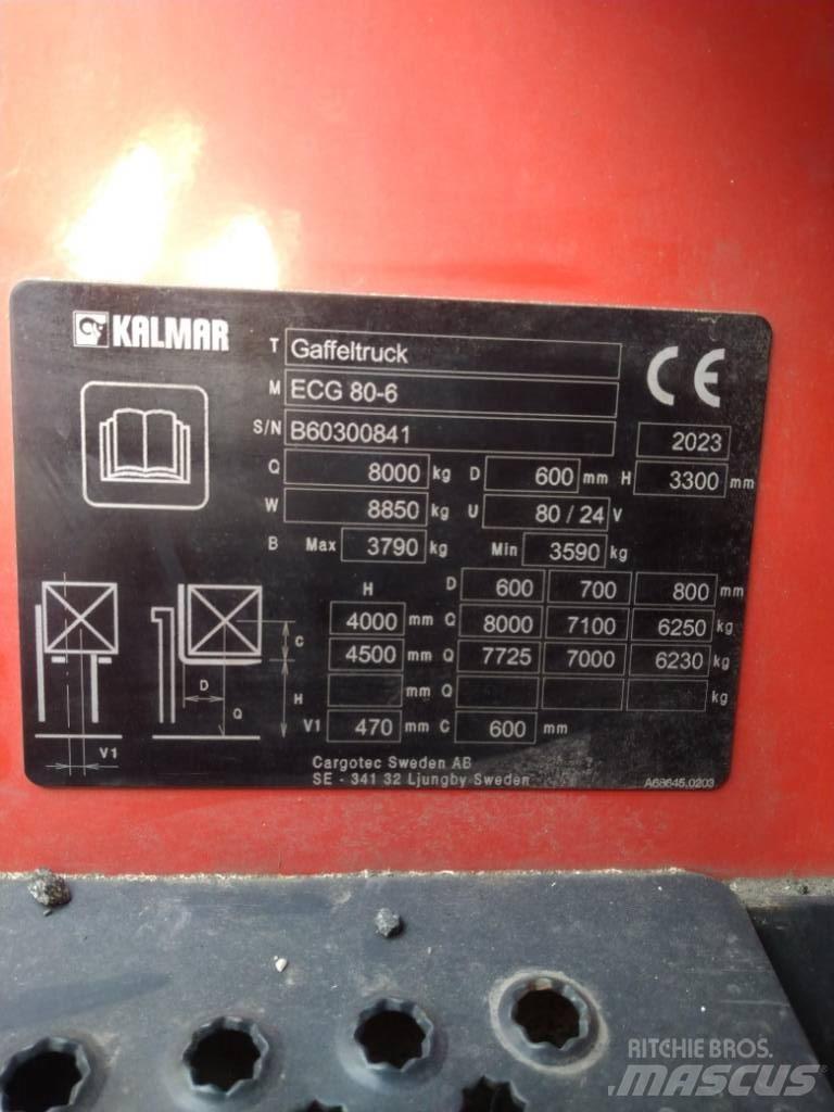 Kalmar ECG80-6 Wózki elektryczne