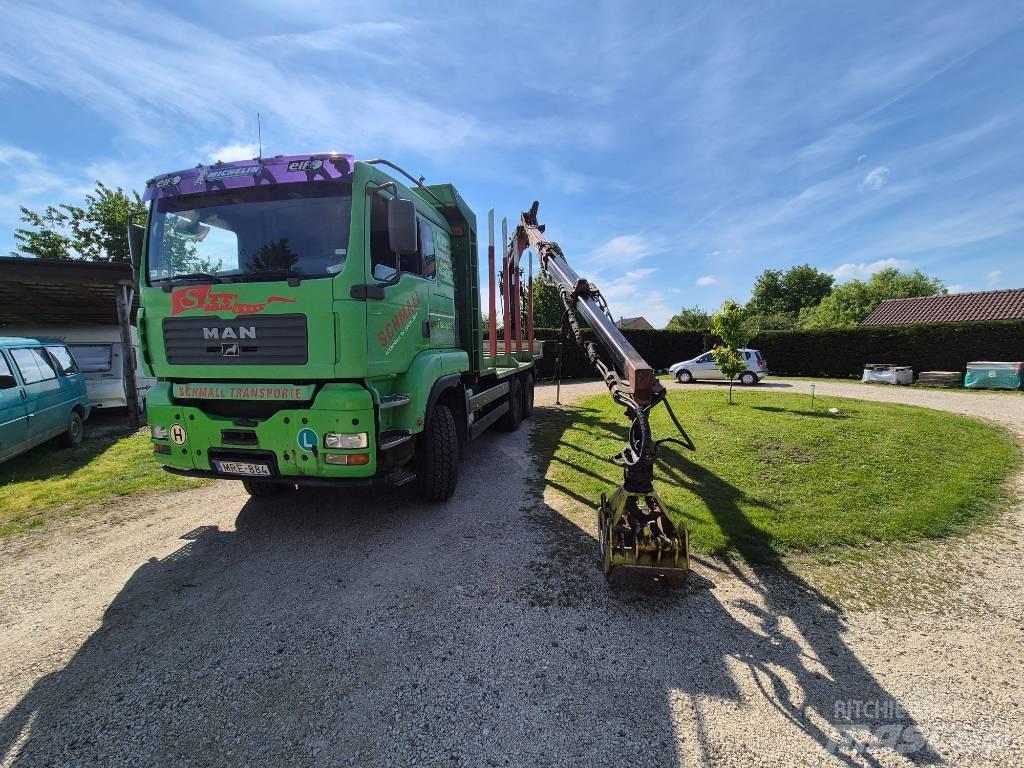 MAN 33.483 FDAC Samochody do przewozu drewna