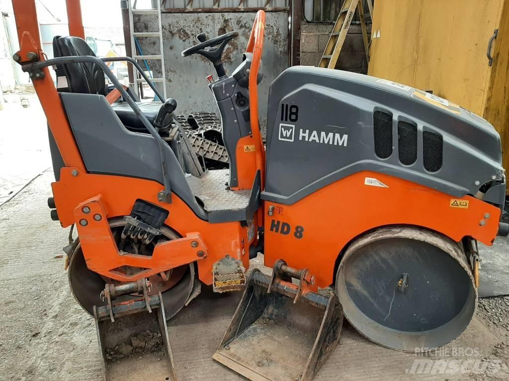 Hamm HD 8 VV Walce dwubębnowe