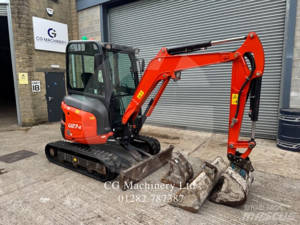 Kubota U 27-4 Minikoparki