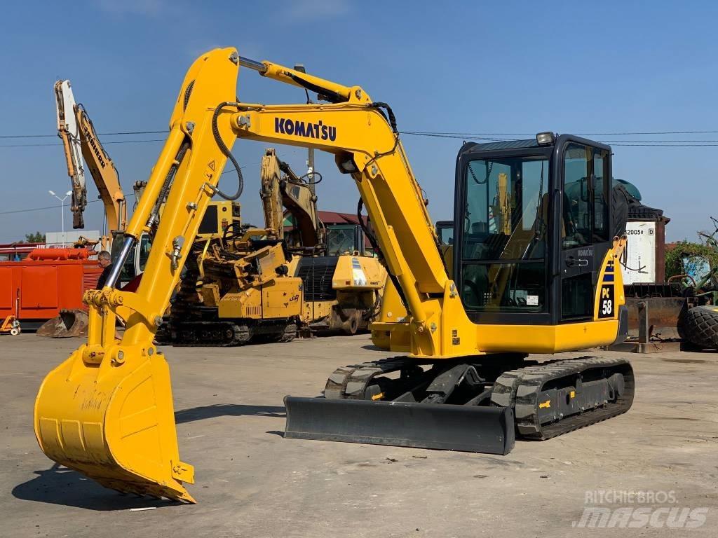 Komatsu PC58-8 Minikoparki