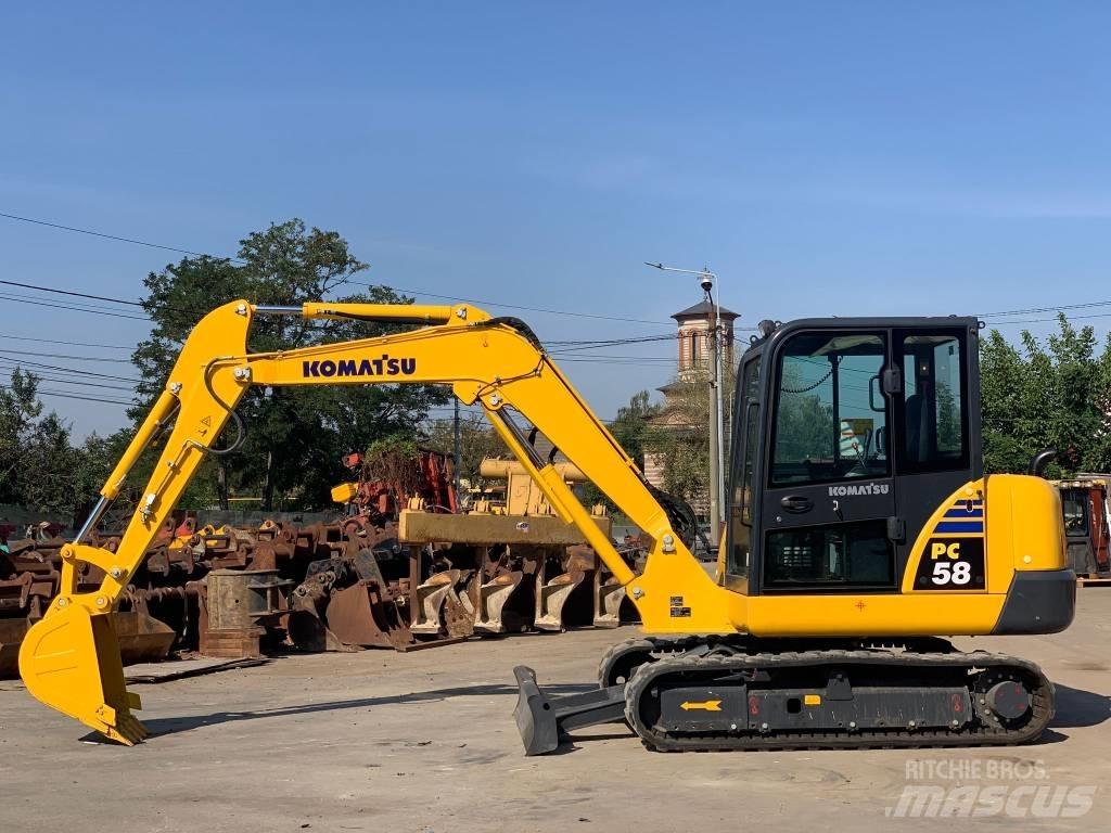 Komatsu PC58-8 Minikoparki