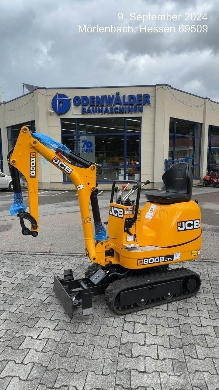 JCB 8008CTS Minikoparki