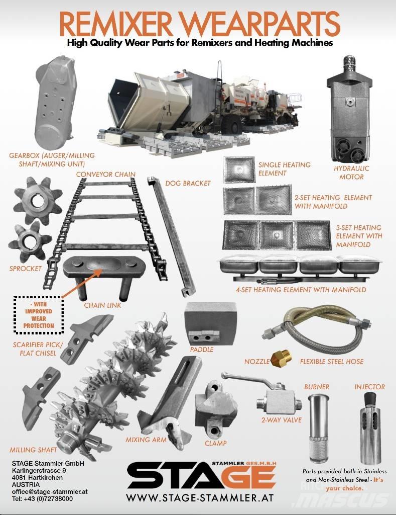 Wirtgen RX4500 Akcesoria do maszyn do asfaltu