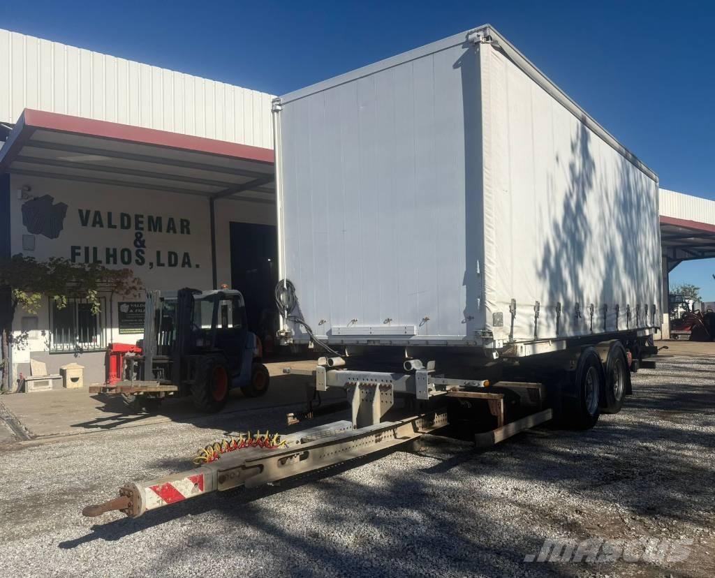 Frejat DC 18 WDE (BDF) Przyczepy do transportu kontenerów