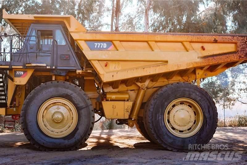 CAT 777D Inne