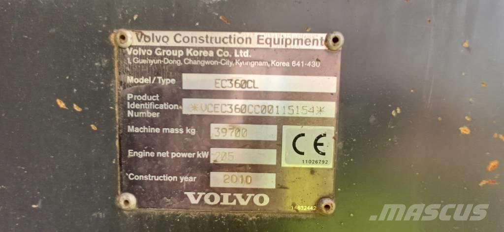 Volvo EC 360 C L Koparki gąsienicowe