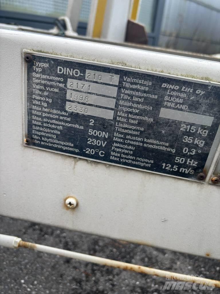 Dinolift 210 T Podnośniki na przyczepach