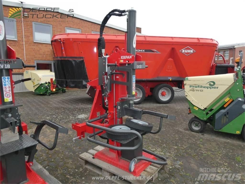 Krpan CV 22 E PRO Łuparki, pilarki i wiórkarki