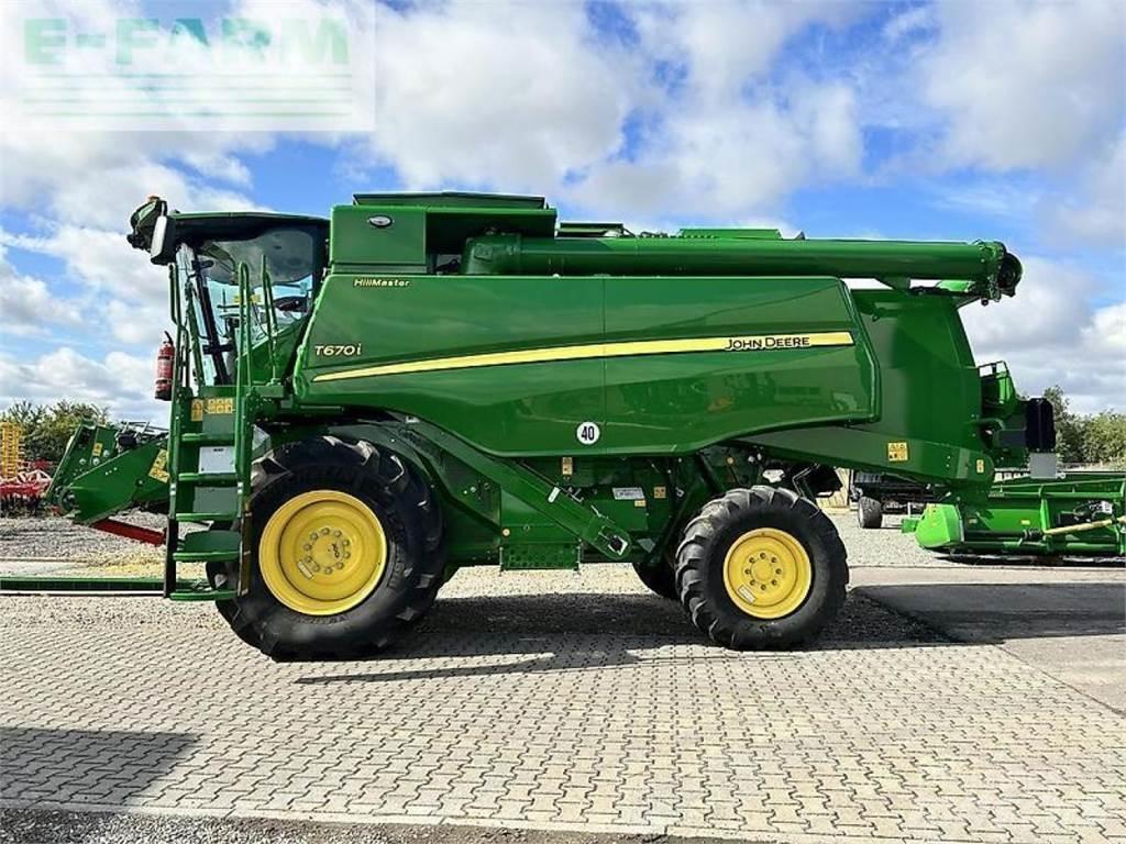 John Deere t670 hm Kombajny zbożowe
