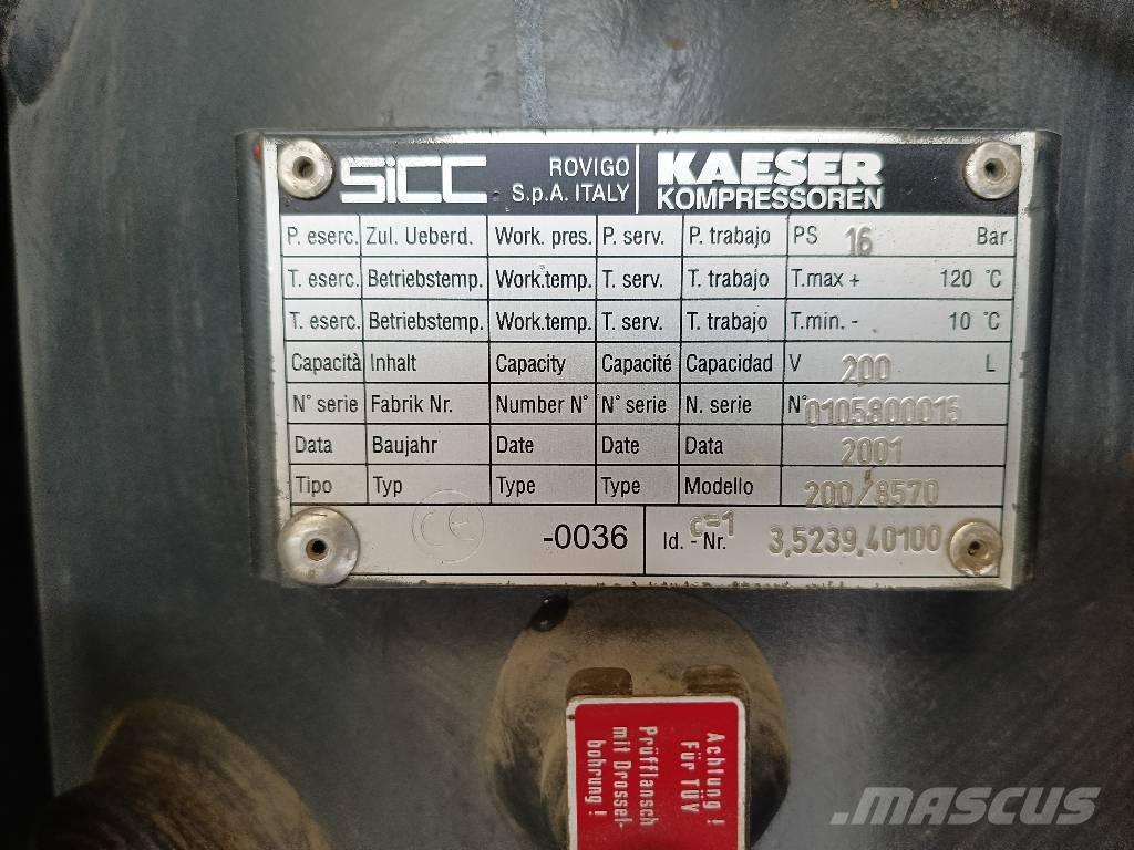 Kaeser DS200 Kompresory