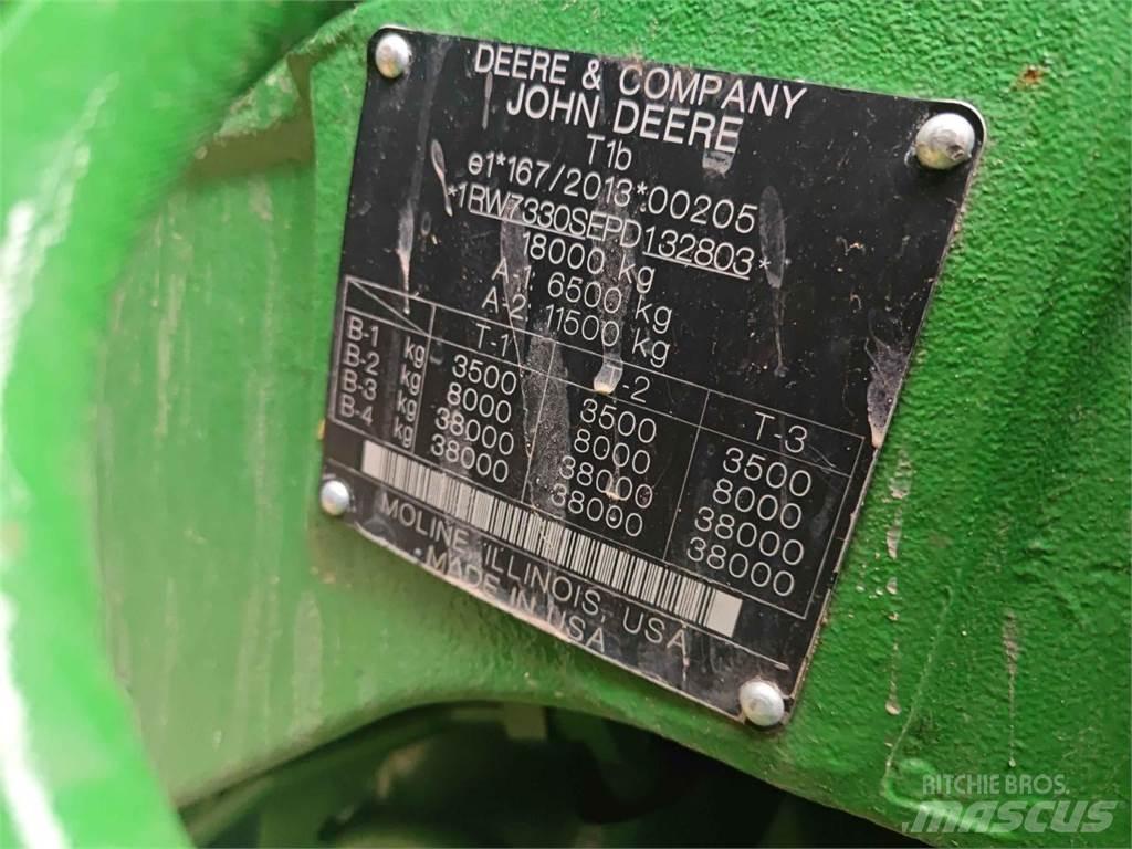 John Deere 7R 330 Ciągniki rolnicze