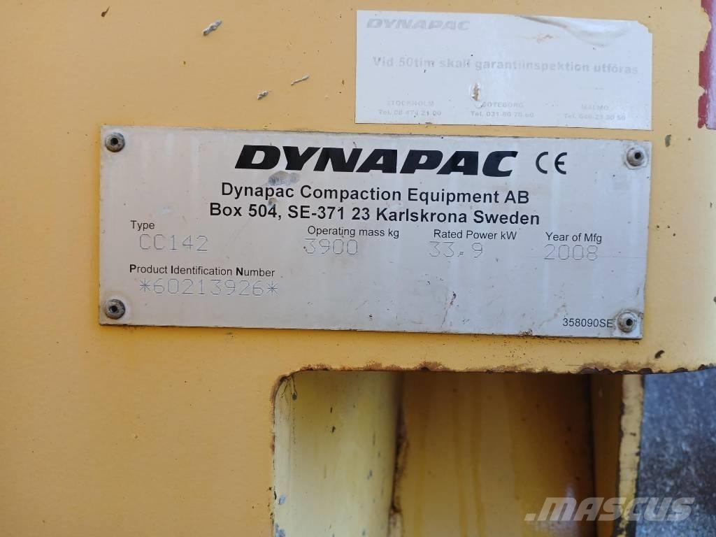 Dynapac CC142, Vält Walce dwubębnowe