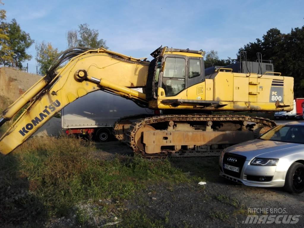 Komatsu PC800-8 Koparki gąsienicowe