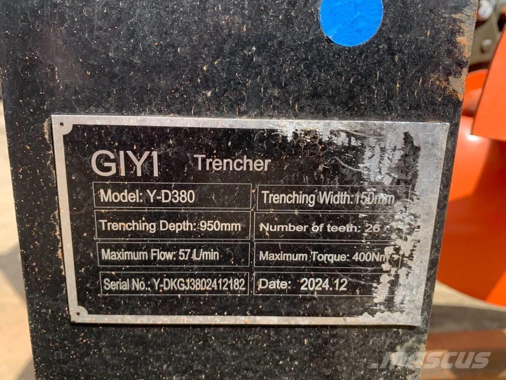  GIYI D380 TRENCHER Inne akcesoria