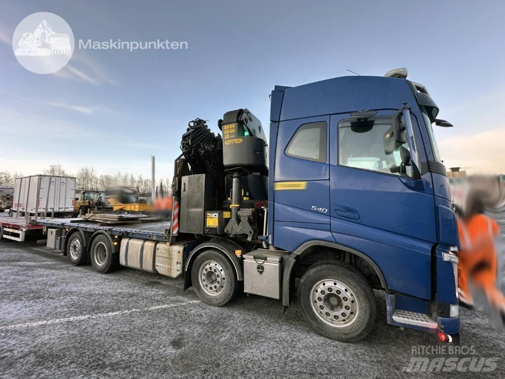 Volvo FH 540 Żurawie samochodowe