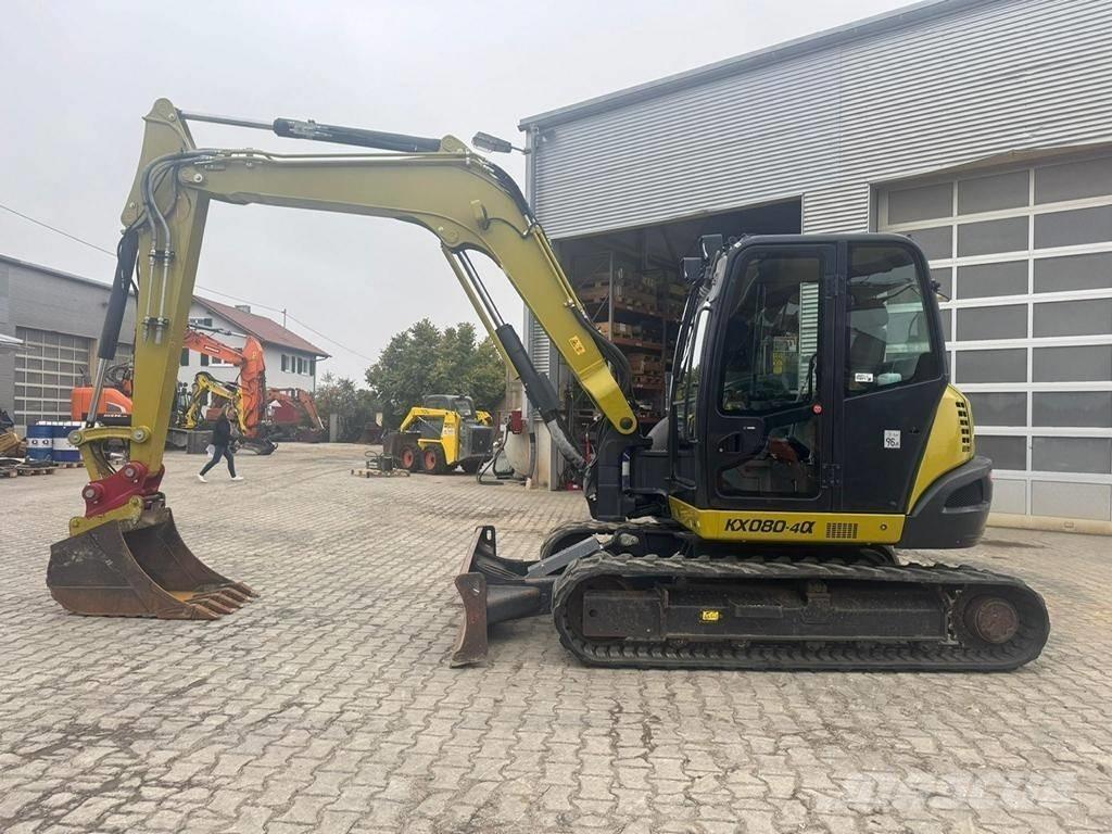 Kubota KX080-4@ Midikoparki  7t - 12t
