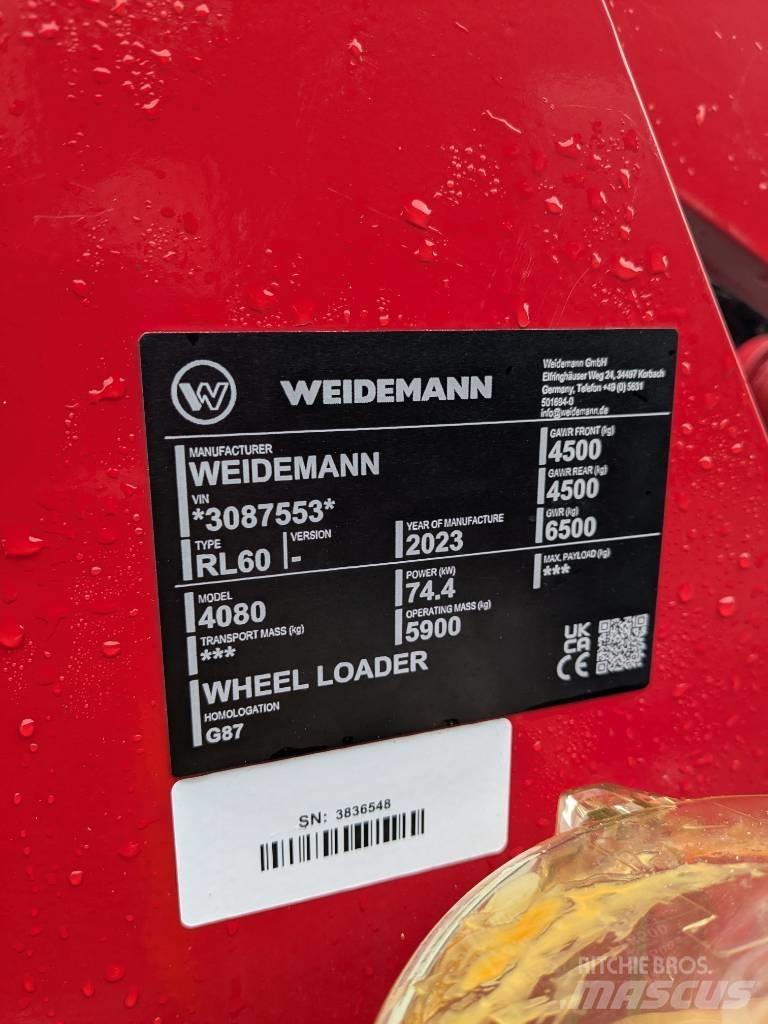 Weidemann 4080 Ładowarki kołowe