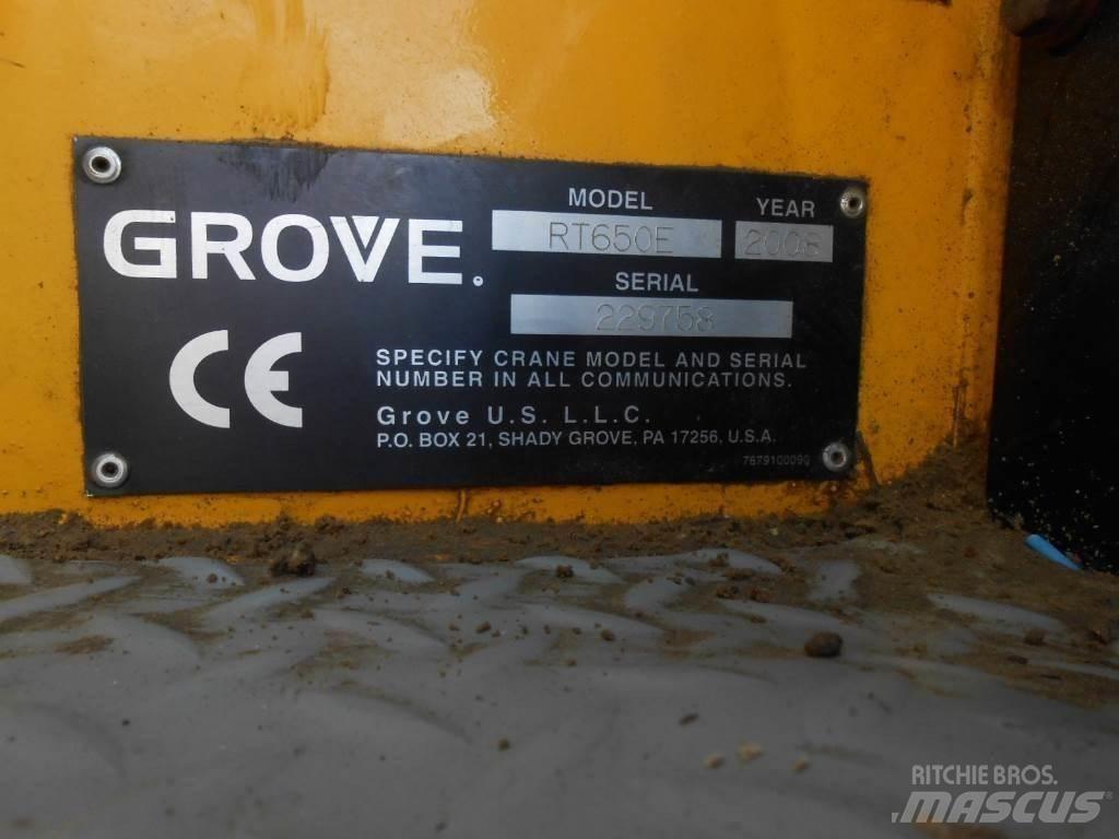 Grove RT 650 E Żurawie terenowe