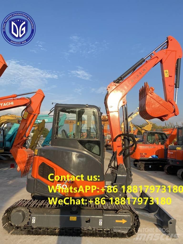 Hitachi ZX 50 U Minikoparki