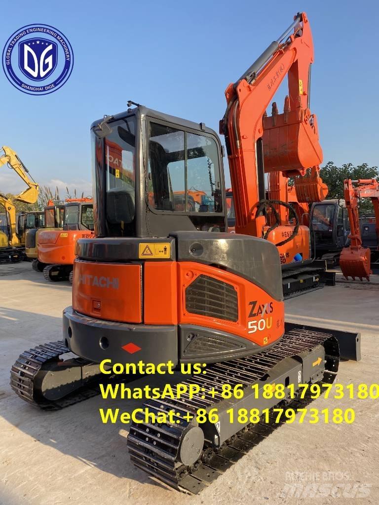 Hitachi ZX 50 U Minikoparki