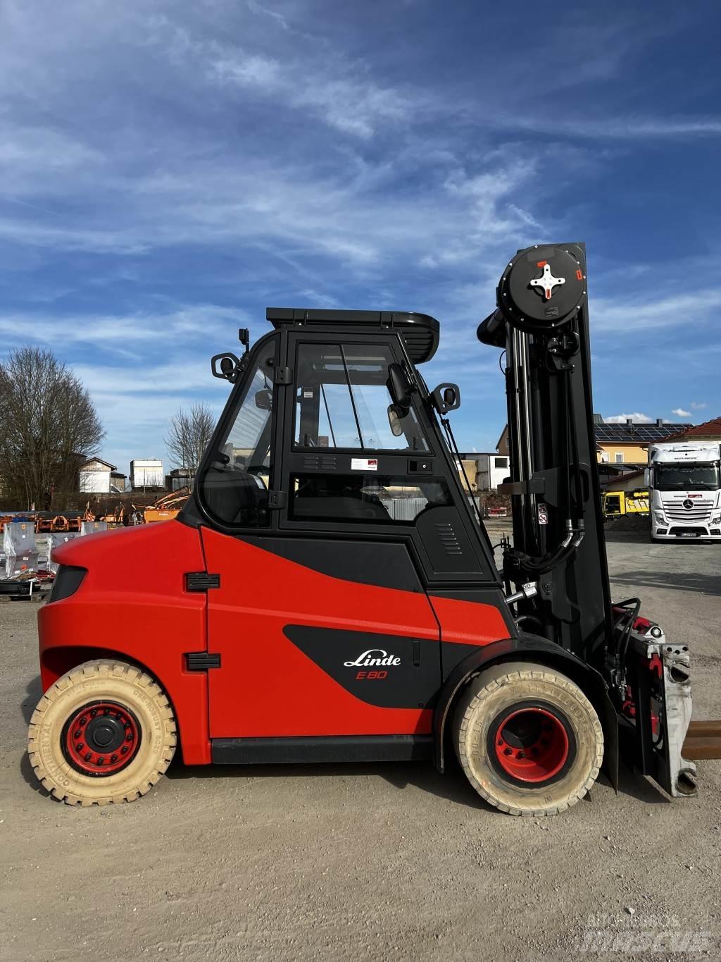 Linde E80/900 Wózki elektryczne