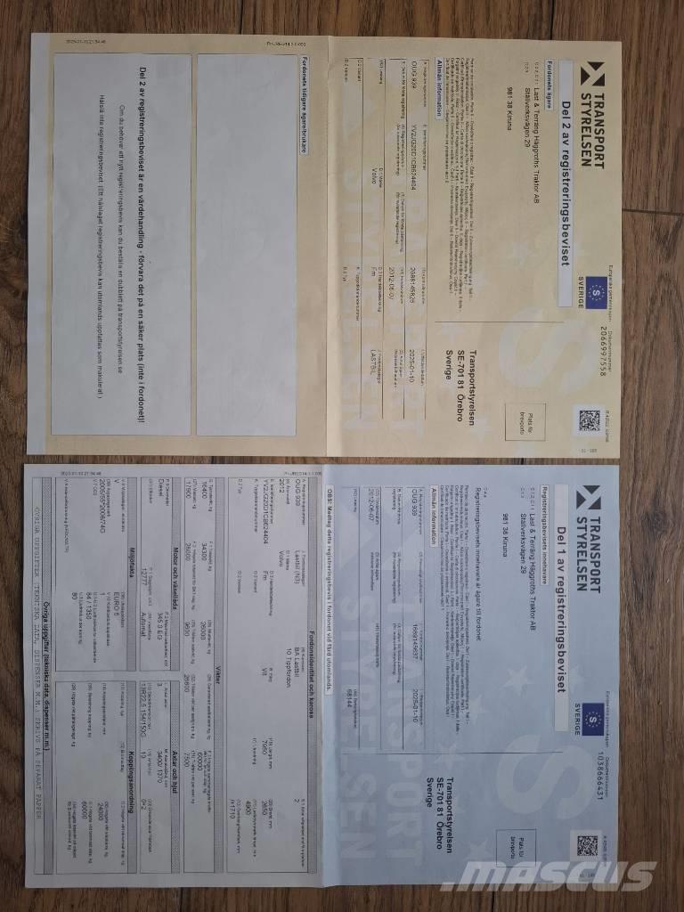 Volvo FM 460 Wywrotki