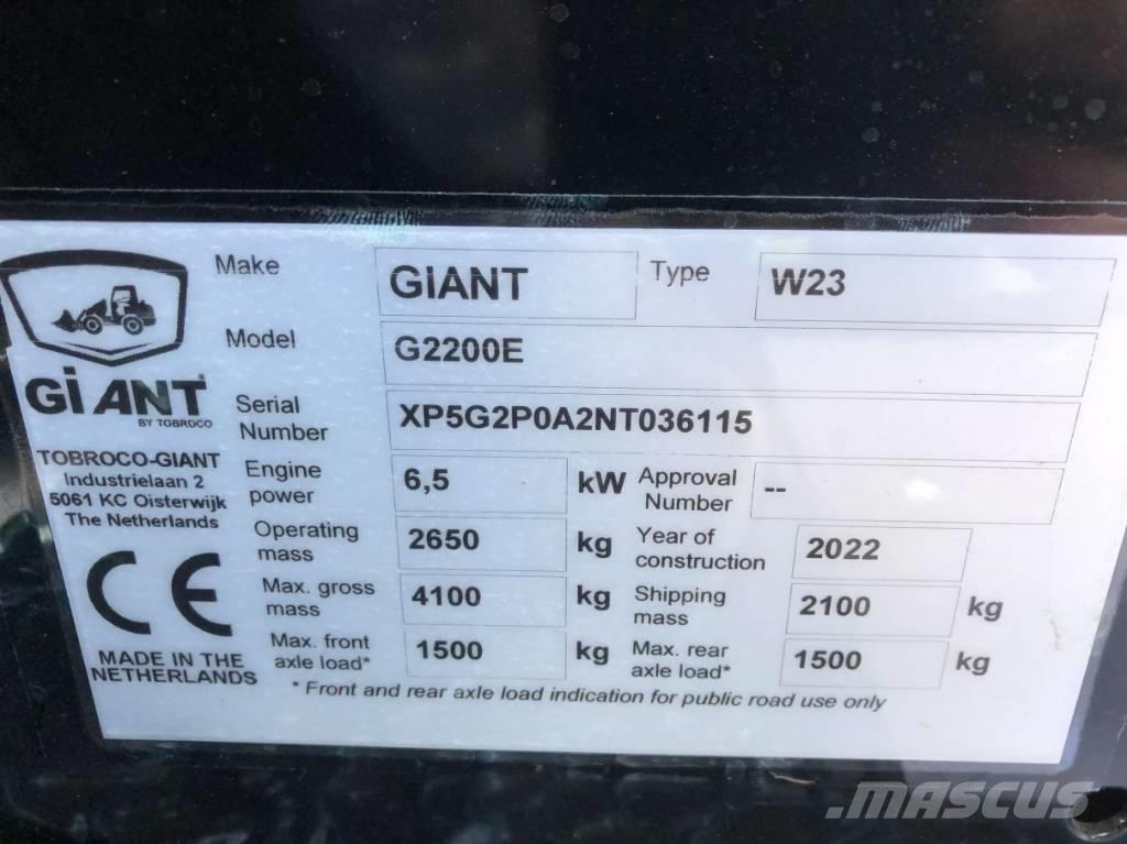 GiANT G 2200 E Ładowarki wielofunkcyjne