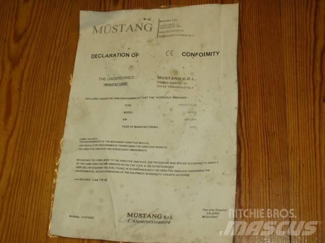 Mustang HM1300 Młoty hydrauliczne